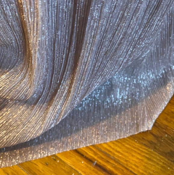 INTERMIX PINK TINA LUREX CUTO DRESS - Picture 10 of 17